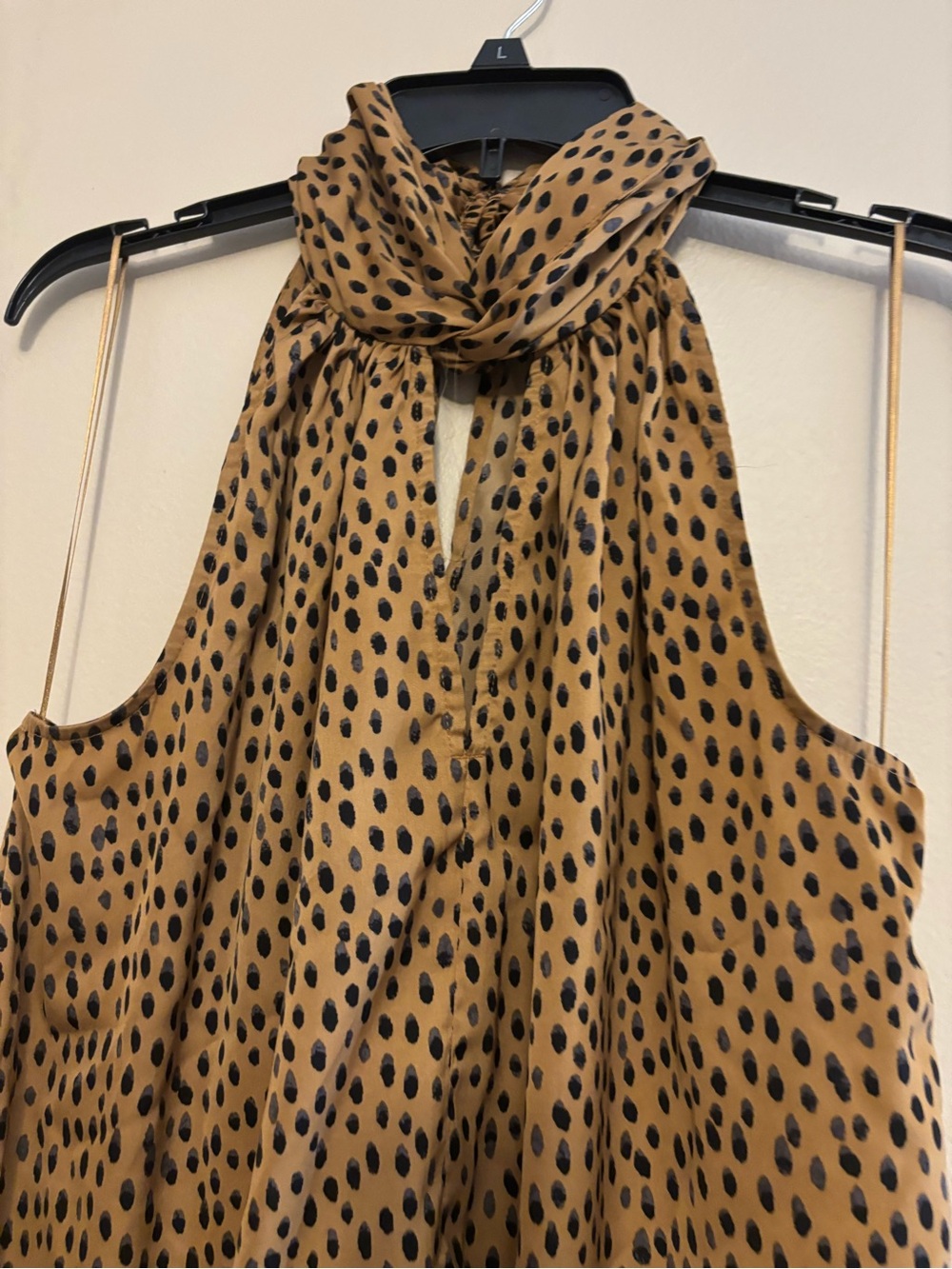 Banana Republic Leopard Print Sleeveless Top – Size XL